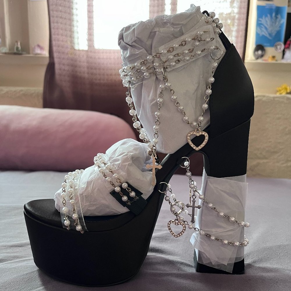 Lunar Holy Revelation Platform Heels